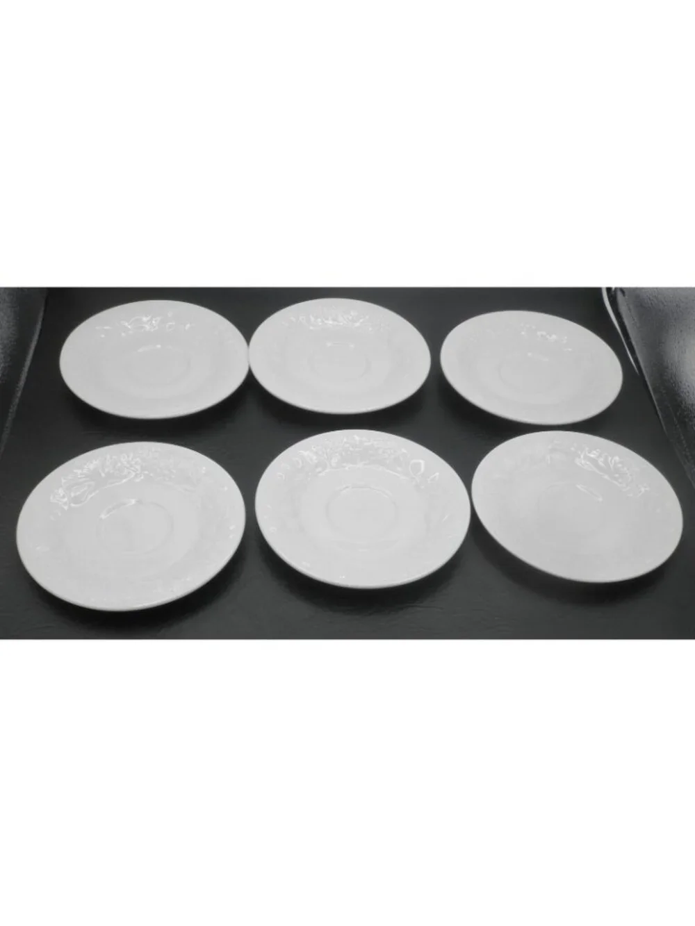 Fruit by Gibson Flat Cup and Saucer Set Service for 6 Pattern Code: GIDFRU
